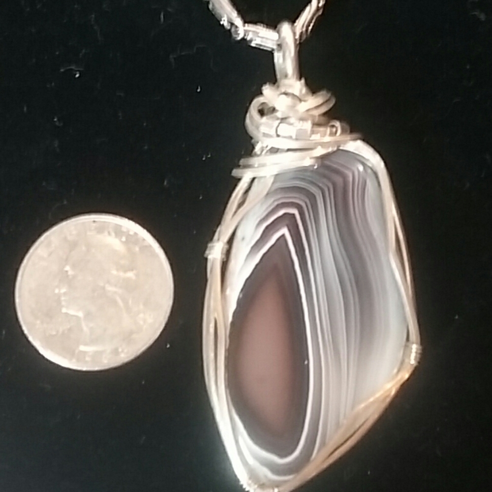 PENDANT GENUINE STONE - Picture 3 of 6